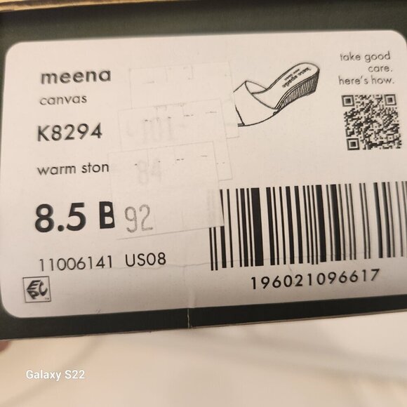 Kate Spade Meena Canvas Wedge Sandal in Warm Stone. NIB. Size 8.5 - Picture 11 of 11